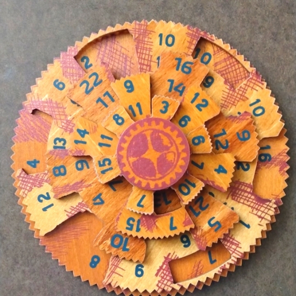 Wooden brain teaser puzzle - Picture 2 of 8